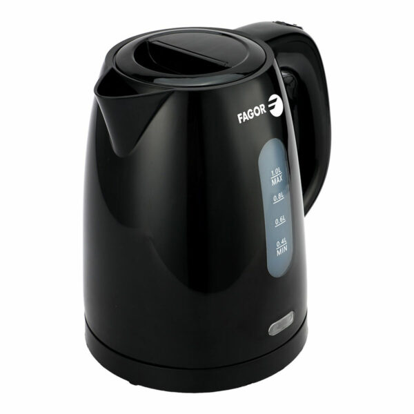 Βραστήρας Fagor teya noir 2200 W 1 L Μαύρο Ανοξείδωτο ατσάλι Πλαστική ύλη - Image 2