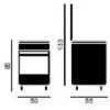 Εστία Αερίου Vitrokitchen CB5530IN Χάλυβας 1500 W 1800 W - Image 3