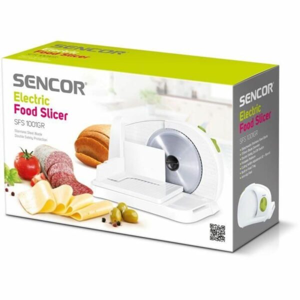 Κόφτης Κρεάτων Sencor SFS 1001GR Λευκό Πράσινο 100 W - Image 2