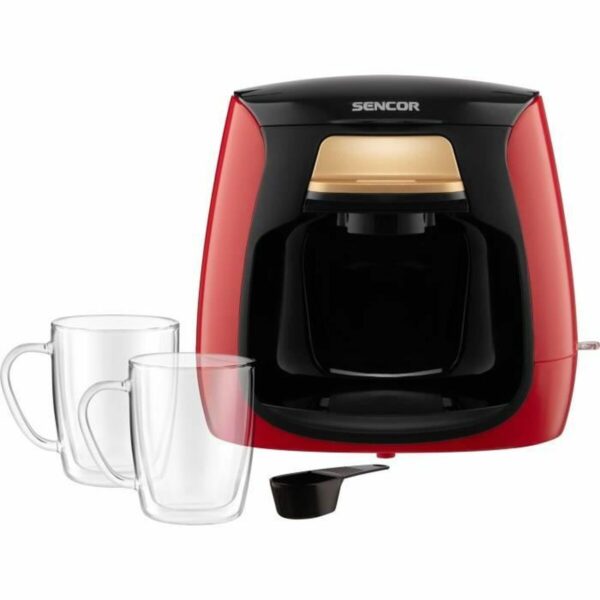 Καφετιέρα Φίλτρου Sencor SCE 2101RD Κόκκινο rouge noir 500 W - Image 2