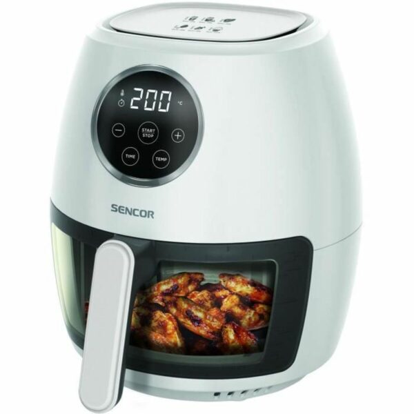 Φριτέζα με Αέρα Sencor SFR 5340WH Λευκό 1300 W 3,5 L - Image 3