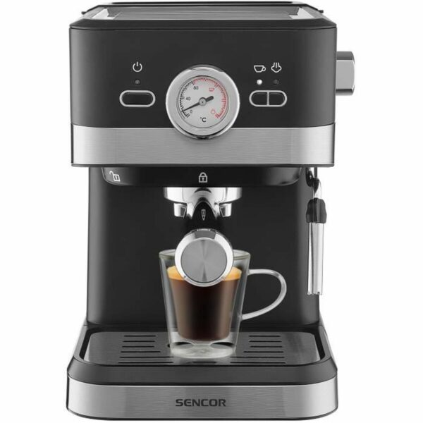 Υπεραυτόματη καφετιέρα Sencor SES 1721BK Μαύρο Γκρι 1050 W - Image 3