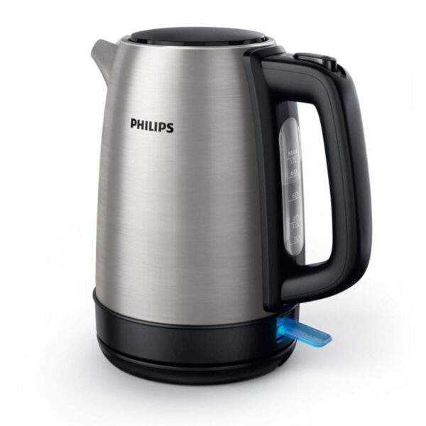 Βραστήρας Philips HD9350/90 1,7L 2200W Inox Μαύρο Χάλυβας Ανοξείδωτο ατσάλι πολυπροπυλένιο 2200 W 1,7 L