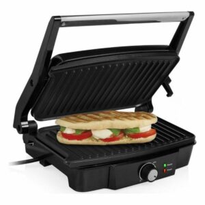 Γκριλ Επαφής Tristar GR-2852 1500W Μαύρο Μαύρο/Ασημί