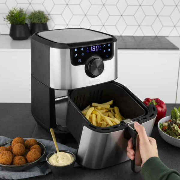 Φριτέζα με Αέρα Princess 182033 Ασημί 1500 W 4,5 L - Image 2