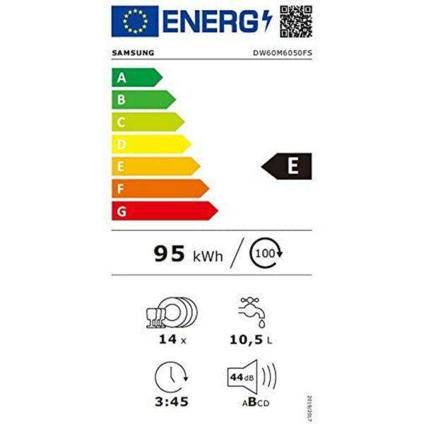 Πλυντήριο πιάτων Samsung DW60M6050FS  60 cm (60 cm) - Image 3
