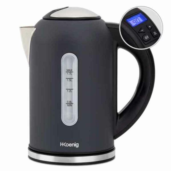 Βραστήρας Hkoenig BOE52 2200 W Μαύρο Ανοξείδωτο ατσάλι 2200 W 1,7 L 1,7 L - Image 3