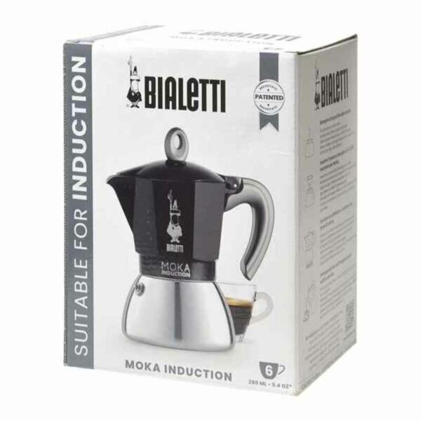 Ιταλικη καφετιερα Beurer BIALETTI NEW MOKA 6 φλιτζάνια Μαύρο Μέταλλο Αλουμίνιο - Image 3