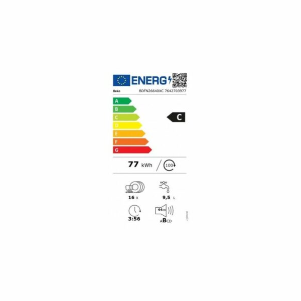 Πλυντήριο πιάτων BEKO BDFN26640XC 60 cm - Image 2