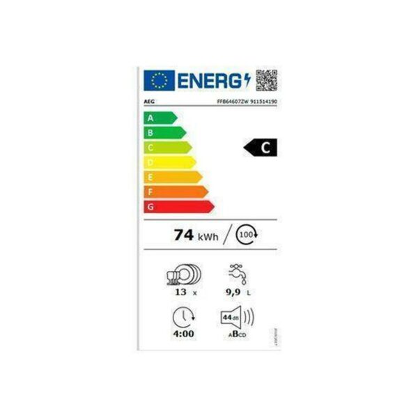 Πλυντήριο πιάτων AEG FFB64607ZW 60 cm - Image 2
