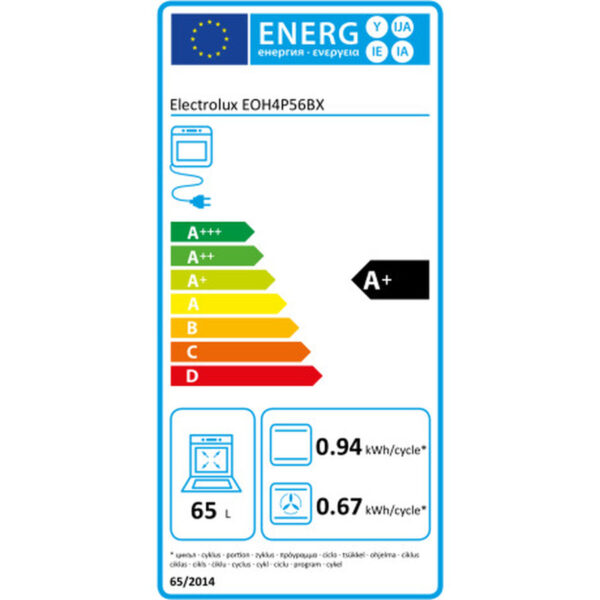 Πυρολυτικός Φούρνος Electrolux EOH4P56BX 65 L - Image 2