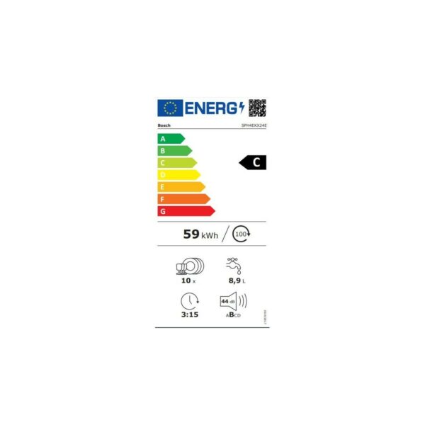 Πλυντήριο πιάτων BOSCH SPH4EKX24E 45 cm Ενσωματωμένο - Image 2