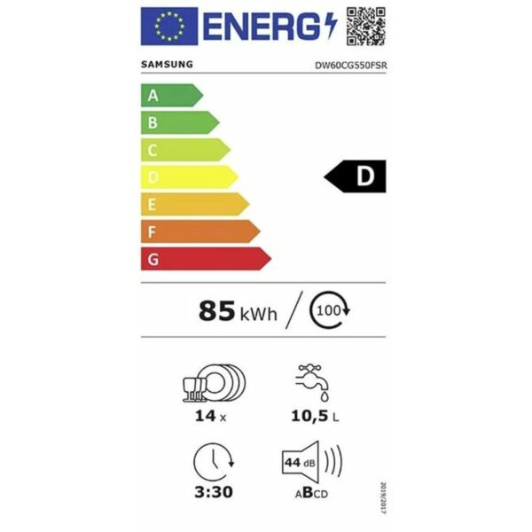 Πλυντήριο πιάτων Samsung DW60CG550FSRET 60 cm - Image 2
