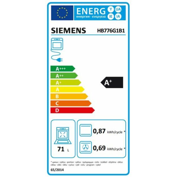 Φούρνος Siemens AG HB776G1B1 - Image 3