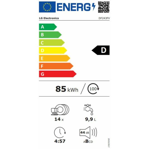 Πλυντήριο πιάτων LG DF243FV 60 cm - Image 3
