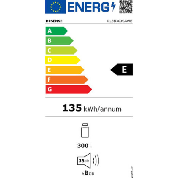 Ψυγείο Hisense RL3B303SAWE Λευκό - Image 3