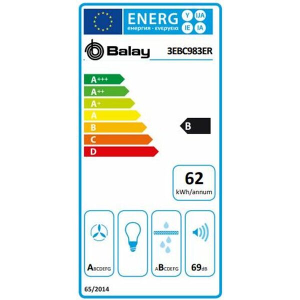 Επαγωγική Πλάκα Balay 3EBC983ER 80 cm 7400 W - Image 2