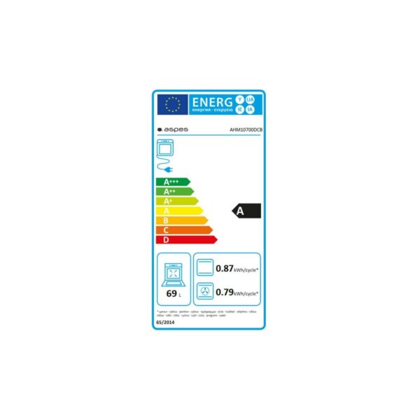 Φούρνος Aspes AHM10700DCB 60 cm 69 L - Image 2