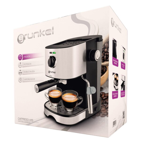 Καφετιέρα Φίλτρου Grunkel Ασημί 850 W 1 L - Image 2