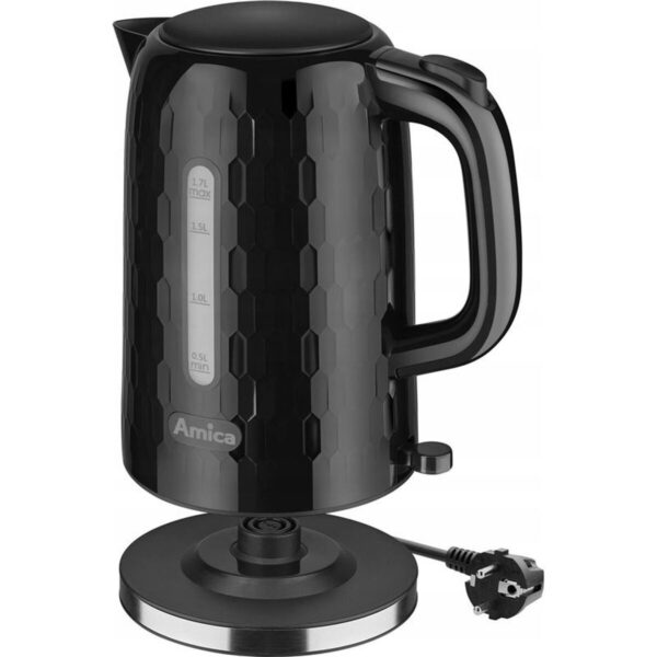 Βραστήρας Amica KM 3010 Μαύρο Πλαστική ύλη 2200 W 1,7 L - Image 2