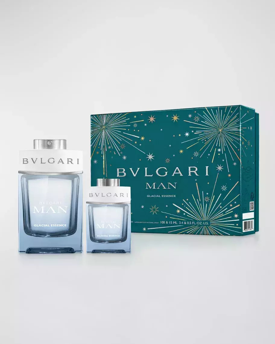 Bvlgari Man Glacial Essence Eau de Parfum 100ml & 15ml Gift Set